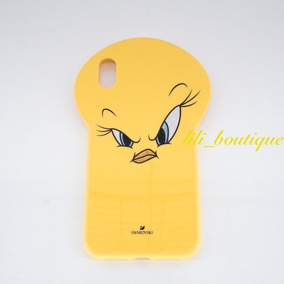 Swarovski 5506304 Looney Tunes Tweety Smartphone Case Cover iPhone XS MAX Yellow - Picture 1 of 7